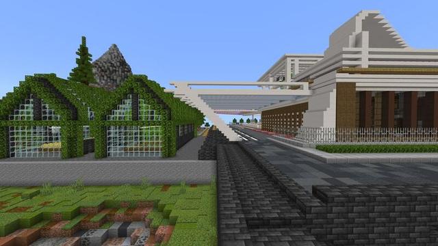 Screenshot of the Minecraft Bedrock Marketplace product Headquarters created by Eescal Studios.