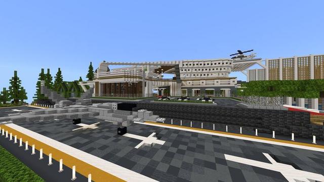 Screenshot of the Minecraft Bedrock Marketplace product Headquarters created by Eescal Studios.