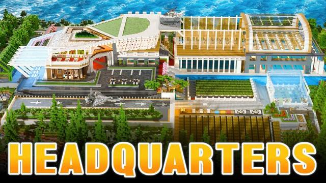 Thumbnail of the Minecraft Bedrock Marketplace product Headquarters created by Eescal Studios.