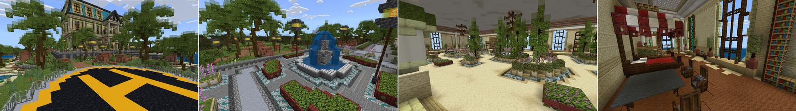 Panorama of the Minecraft Bedrock Marketplace product Home 2 created by Eescal Studios.