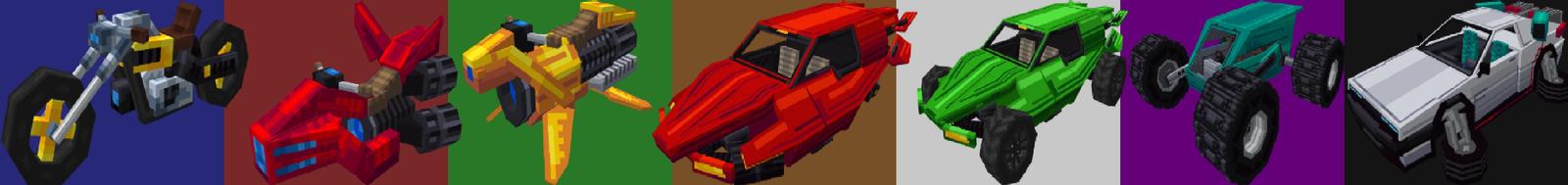 Panorama of the Minecraft Bedrock Marketplace product HyperCars created by Eescal Studios.