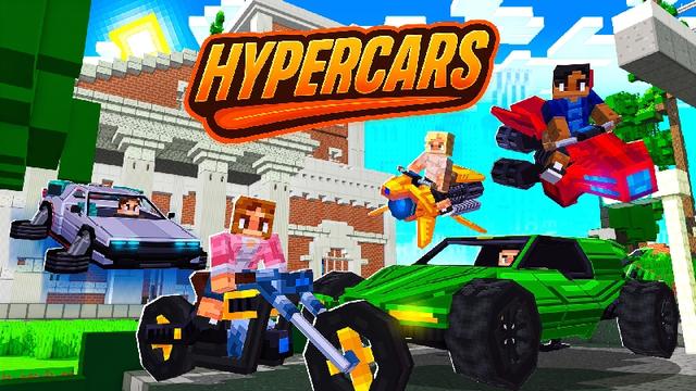 Thumbnail of the Minecraft Bedrock Marketplace product HyperCars created by Eescal Studios.