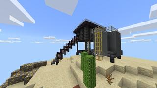 Screenshot of the Minecraft Bedrock Marketplace product Industrial Skyblock created by Eescal Studios.