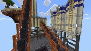 Screenshot of the Minecraft Bedrock Marketplace product Industrial Skyblock created by Eescal Studios.