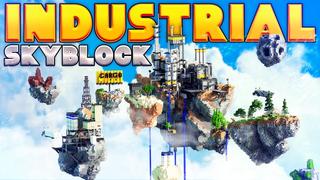 Thumbnail of the Minecraft Bedrock Marketplace product Industrial Skyblock created by Eescal Studios.