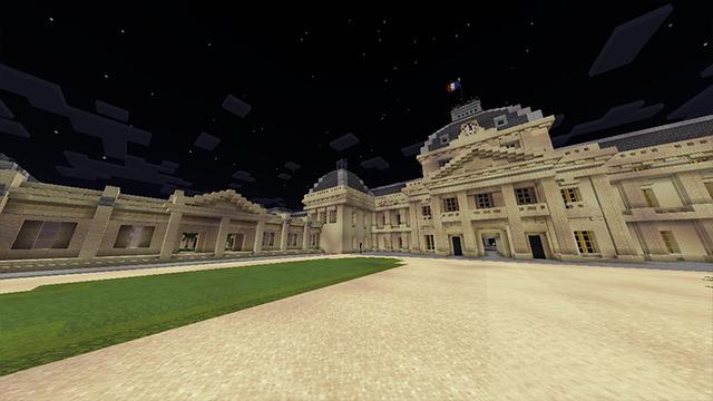 Screenshot of the Minecraft Bedrock Marketplace product Life in Paris created by Eescal Studios.