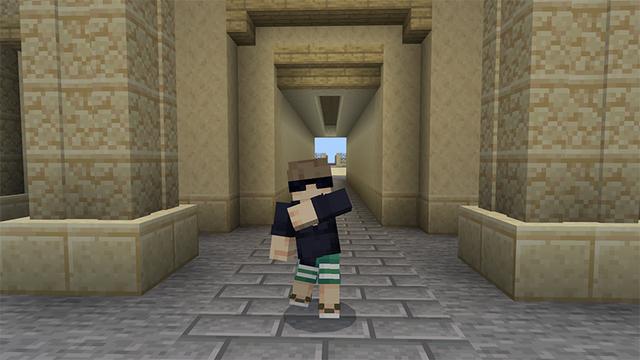 Screenshot of the Minecraft Bedrock Marketplace product Life in Paris created by Eescal Studios.