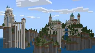 Screenshot of the Minecraft Bedrock Marketplace product Lucky Blocks! created by Eescal Studios.