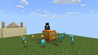 Screenshot of the Minecraft Bedrock Marketplace product Lucky Skyblock created by Eescal Studios.