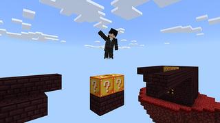 Screenshot of the Minecraft Bedrock Marketplace product Lucky Skyblock created by Eescal Studios.