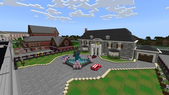 Screenshot of the Minecraft Bedrock Marketplace product Luxury Estates created by Eescal Studios.