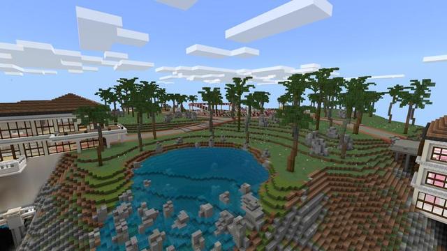 Screenshot of the Minecraft Bedrock Marketplace product Luxury Mansions created by Eescal Studios.