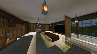 Screenshot of the Minecraft Bedrock Marketplace product Luxury Party Mansion created by Eescal Studios.