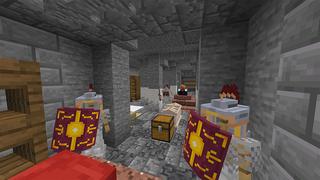 Screenshot of the Minecraft Bedrock Marketplace product Mace Expansion created by Eescal Studios.