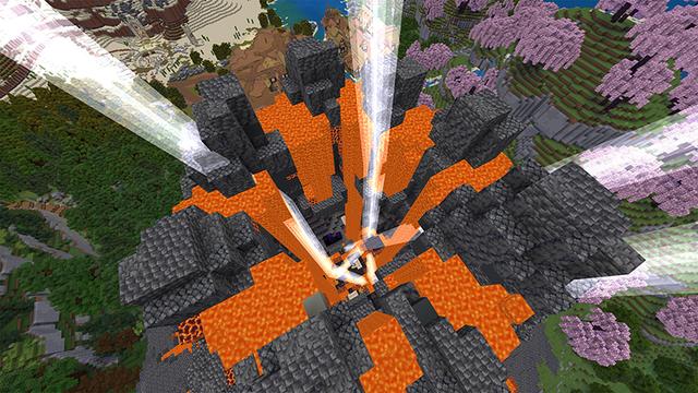 Screenshot of the Minecraft Bedrock Marketplace product Mace Expansion created by Eescal Studios.