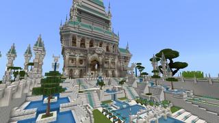 Screenshot of the Minecraft Bedrock Marketplace product Mansion on the Hill created by Eescal Studios.