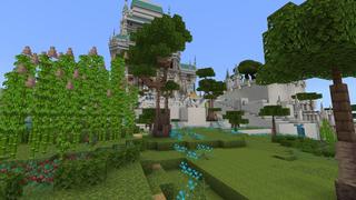 Screenshot of the Minecraft Bedrock Marketplace product Mansion on the Hill created by Eescal Studios.