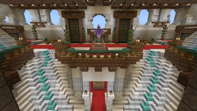 Screenshot of the Minecraft Bedrock Marketplace product Mansion on the Hill created by Eescal Studios.
