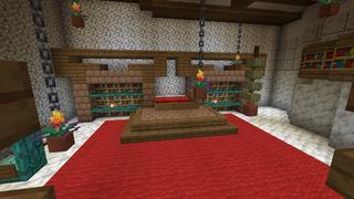 Screenshot of the Minecraft Bedrock Marketplace product Mansion on the Hill created by Eescal Studios.