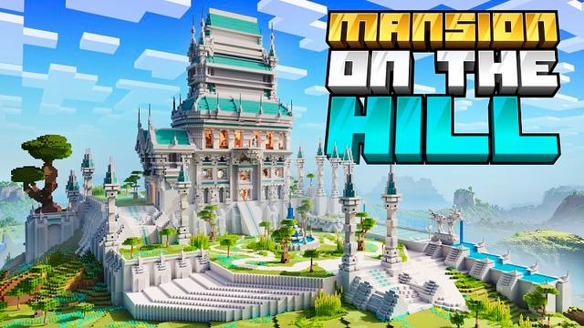 Thumbnail of the Minecraft Bedrock Marketplace product Mansão na Colina created by Eescal Studios.