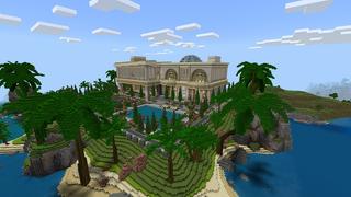 Screenshot of the Minecraft Bedrock Marketplace product Mega Millionaire Mansion created by Eescal Studios.