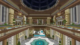 Screenshot of the Minecraft Bedrock Marketplace product Mega Millionaire Mansion created by Eescal Studios.