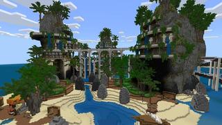 Screenshot of the Minecraft Bedrock Marketplace product Millionaire Island created by Eescal Studios.