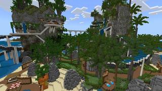 Screenshot of the Minecraft Bedrock Marketplace product Millionaire Island created by Eescal Studios.
