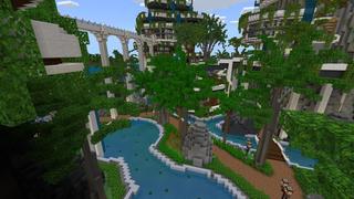 Screenshot of the Minecraft Bedrock Marketplace product Millionaire Island created by Eescal Studios.