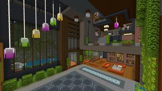 Screenshot of the Minecraft Bedrock Marketplace product Millionaire Mansion! created by Eescal Studios.