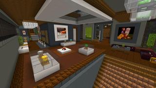 Screenshot of the Minecraft Bedrock Marketplace product Millionaire Mansion! created by Eescal Studios.
