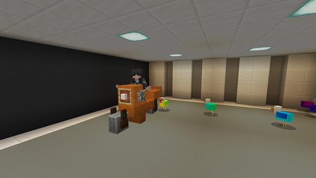 Screenshot of the Minecraft Bedrock Marketplace product Millionaire RGB Chicken created by Eescal Studios.