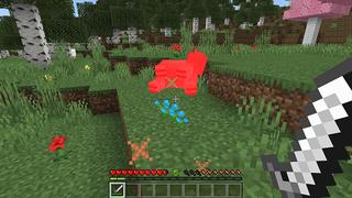Screenshot of the Minecraft Bedrock Marketplace product Mobs Drop Random Loot created by Eescal Studios.