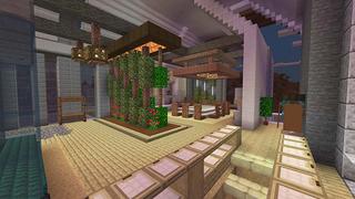 Screenshot of the Minecraft Bedrock Marketplace product Modern Mansion created by Eescal Studios.