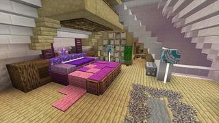 Screenshot of the Minecraft Bedrock Marketplace product Modern Mansion created by Eescal Studios.