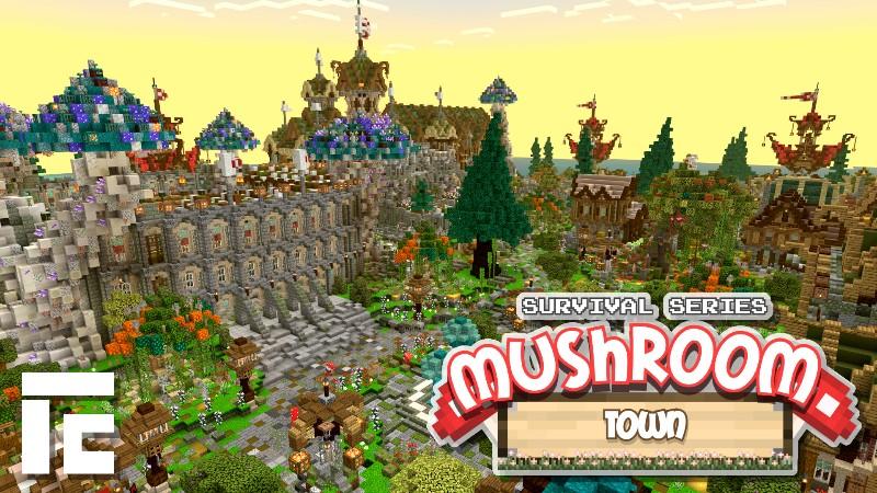 Mushroom Town by Eescal Studios | CHUNK - Minecraft Bedrock Marketplace ...