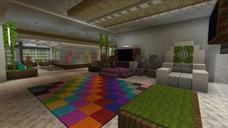 Screenshot of the Minecraft Bedrock Marketplace product Netherite Mansion created by Eescal Studios.