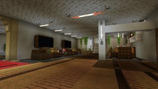 Screenshot of the Minecraft Bedrock Marketplace product Netherite Mansion created by Eescal Studios.