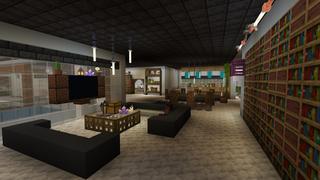 Screenshot of the Minecraft Bedrock Marketplace product Netherite Mansion created by Eescal Studios.