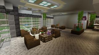 Screenshot of the Minecraft Bedrock Marketplace product Netherite Mansion created by Eescal Studios.