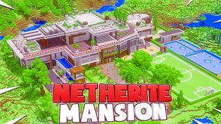 Thumbnail of the Minecraft Bedrock Marketplace product Netherite Mansion created by Eescal Studios.