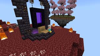 Screenshot of the Minecraft Bedrock Marketplace product One Block Captive created by Eescal Studios.