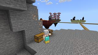 Screenshot of the Minecraft Bedrock Marketplace product One Block Captive created by Eescal Studios.