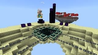 Screenshot of the Minecraft Bedrock Marketplace product One Block Captive created by Eescal Studios.