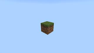 Screenshot of the Minecraft Bedrock Marketplace product One Block created by Eescal Studios.