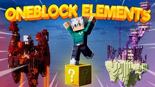 Thumbnail of the Minecraft Bedrock Marketplace product OneBlock Elements created by Eescal Studios.