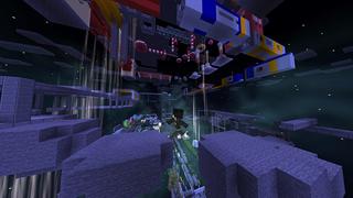 Screenshot of the Minecraft Bedrock Marketplace product Only Up Parkour created by Eescal Studios.