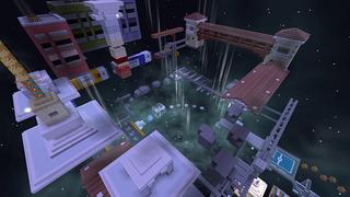 Screenshot of the Minecraft Bedrock Marketplace product Only Up Parkour created by Eescal Studios.