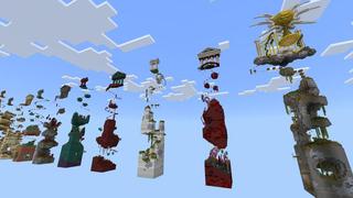 Screenshot of the Minecraft Bedrock Marketplace product Parkour Chunks created by Eescal Studios.