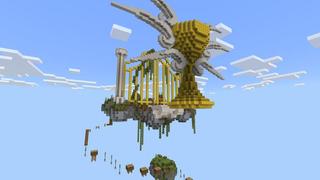 Screenshot of the Minecraft Bedrock Marketplace product Parkour Chunks created by Eescal Studios.